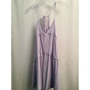 Flowy Lace Up Boho ASOS Dress